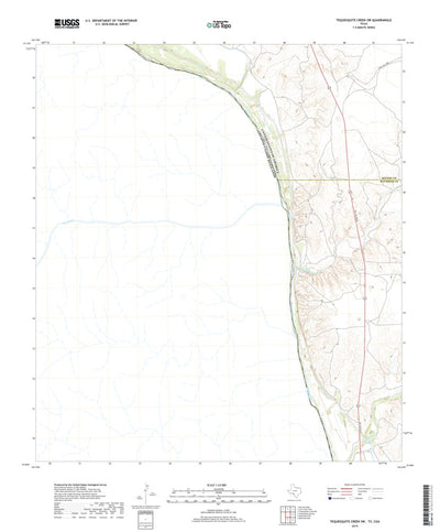 Tequesquite Creek SW, TX (2019, 24000-Scale) Preview 1