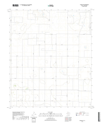 Tahoka SW, TX (2019, 24000-Scale) Preview 1