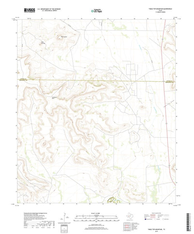 Table Top Mountain, TX (2019, 24000-Scale) Preview 1