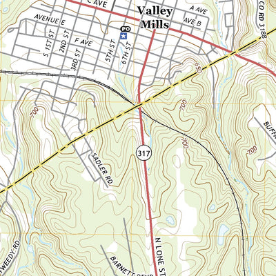 Valley Mills, TX (2019, 24000-Scale) Preview 3