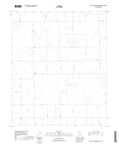 West of Dick Moore Canyon, TX (2019, 24000-Scale) Preview 1