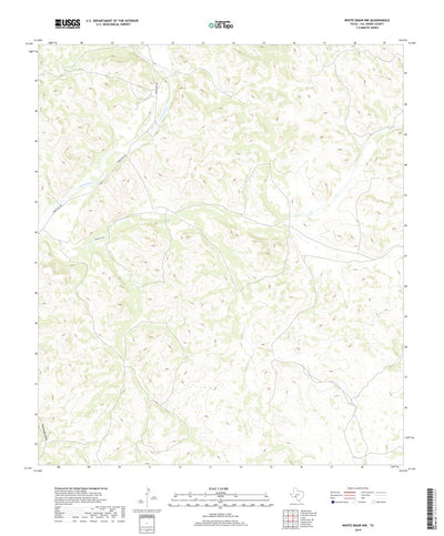 White Draw NW, TX (2019, 24000-Scale) Preview 1