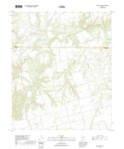 White Canyon, TX (2019, 24000-Scale) Preview 1