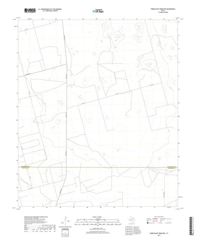 Three Bluff Draw NW, TX (2019, 24000-Scale) Preview 1