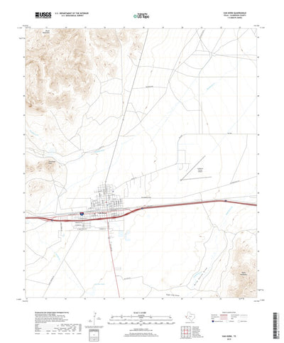 Van Horn, TX (2019, 24000-Scale) Preview 1