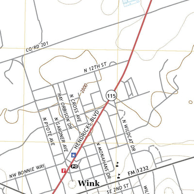 Wink North, TX (2019, 24000-Scale) Preview 3