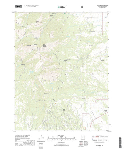 Abajo Peak, UT (2020, 24000-Scale) Preview 1