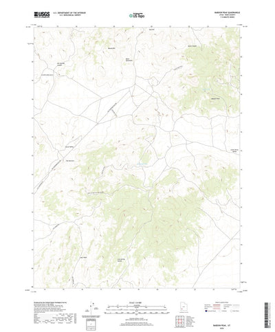 Baboon Peak, UT (2020, 24000-Scale) Preview 1
