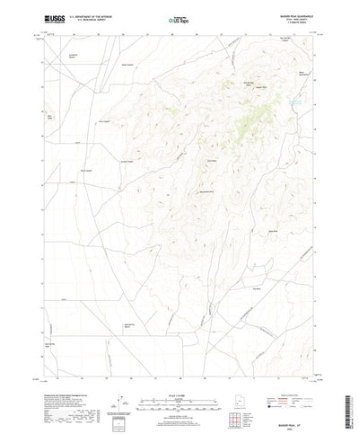 Badger Peak, UT (2020, 24000-Scale) Preview 1