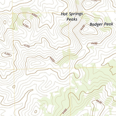 Badger Peak, UT (2020, 24000-Scale) Preview 3
