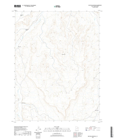 Big Pack Mountain, UT (2020, 24000-Scale) Preview 1