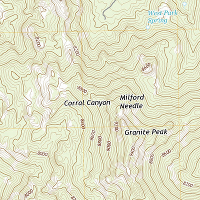 Bearskin Mountain, UT (2020, 24000-Scale) Preview 3