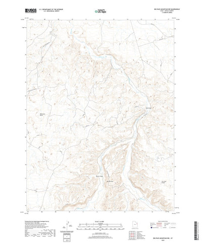 Big Pack Mountain NW, UT (2020, 24000-Scale) Preview 1