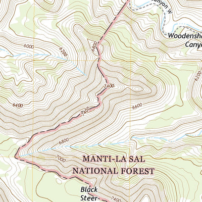 Black Steer Canyon, UT (2020, 24000-Scale) Preview 3