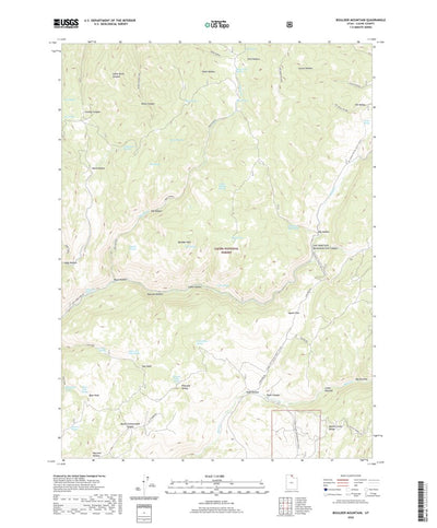 Boulder Mountain, UT (2020, 24000-Scale) Preview 1