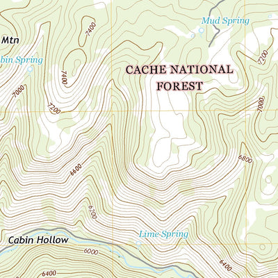 Boulder Mountain, UT (2020, 24000-Scale) Preview 2