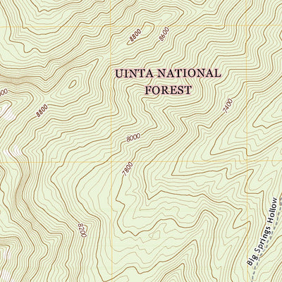 Bridal Veil Falls, UT (2020, 24000-Scale) Preview 2