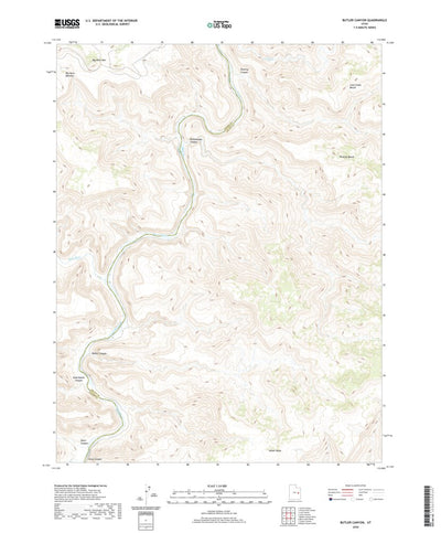Butler Canyon, UT (2020, 24000-Scale) Preview 1