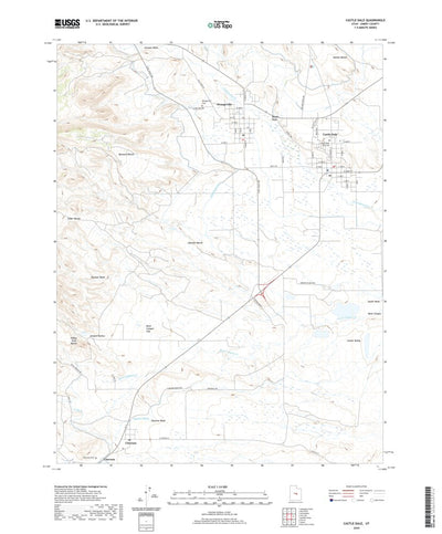 Castle Dale, UT (2020, 24000-Scale) Preview 1