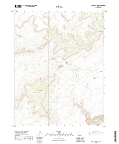 Clearwater Canyon, UT (2020, 24000-Scale) Preview 1