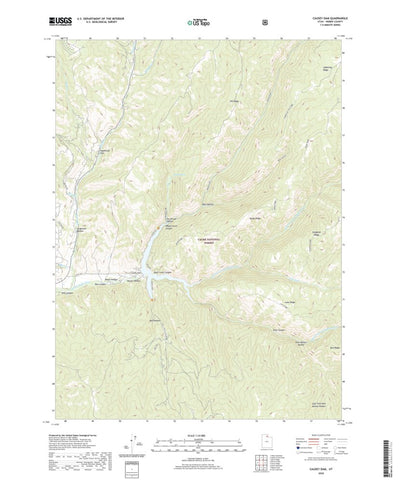Causey Dam, UT (2020, 24000-Scale) Preview 1