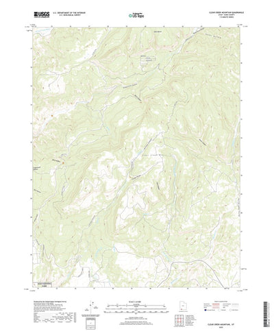 Clear Creek Mountain, UT (2020, 24000-Scale) Preview 1