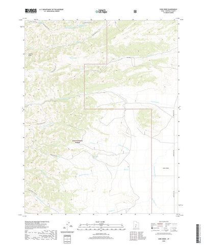 Cow Creek, UT (2020, 24000-Scale) Preview 1