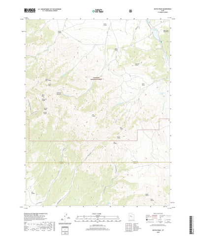 Dutch Peak, UT (2020, 24000-Scale) Preview 1