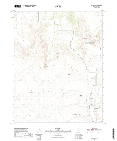 Cutler Point, UT (2020, 24000-Scale) Preview 1