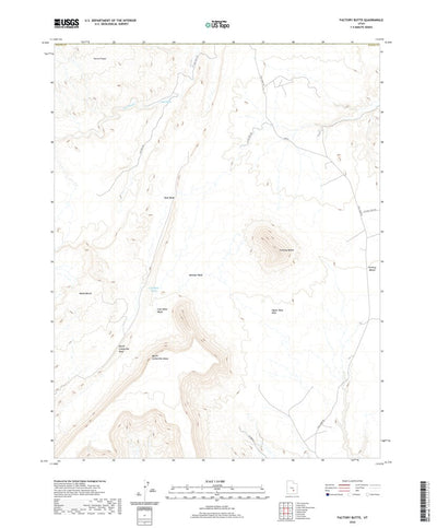 Factory Butte, UT (2020, 24000-Scale) Preview 1