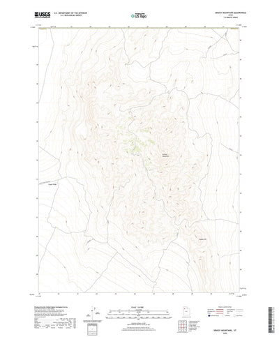 Grassy Mountains, UT (2020, 24000-Scale) Preview 1