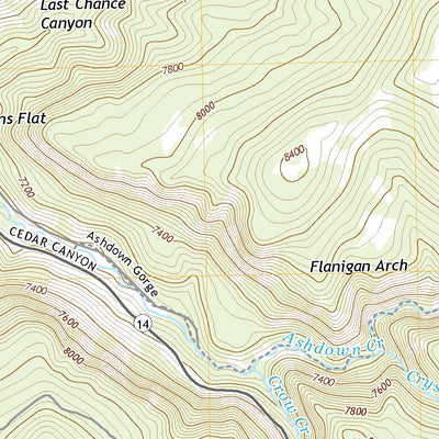 Flanigan Arch, UT (2020, 24000-Scale) Preview 3