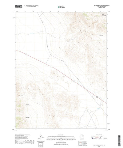 Hell'n Moriah Canyon, UT (2020, 24000-Scale) Preview 1