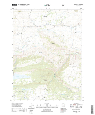 Jessen Butte, UT (2020, 24000-Scale) Preview 1