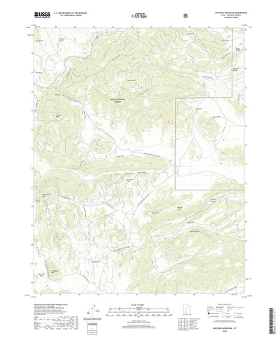 Haycock Mountain, UT (2020, 24000-Scale) Preview 1
