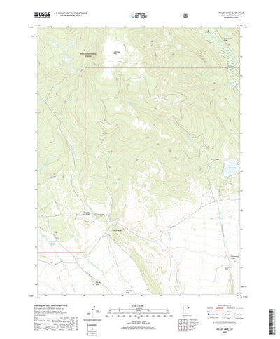 Heller Lake, UT (2020, 24000-Scale) Preview 1