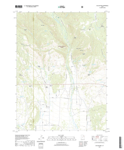 Ice Cave Peak, UT (2020, 24000-Scale) Preview 1