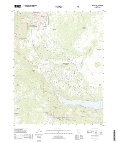 Navajo Lake, UT (2020, 24000-Scale) Preview 1