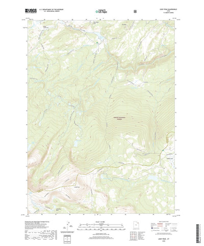 Leidy Peak, UT (2020, 24000-Scale) Preview 1