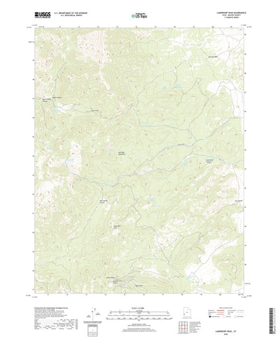 Lamerdorf Peak, UT (2020, 24000-Scale) Preview 1