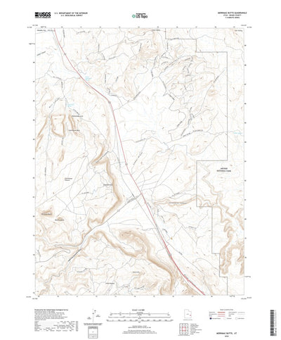 Merrimac Butte, UT (2020, 24000-Scale) Preview 1