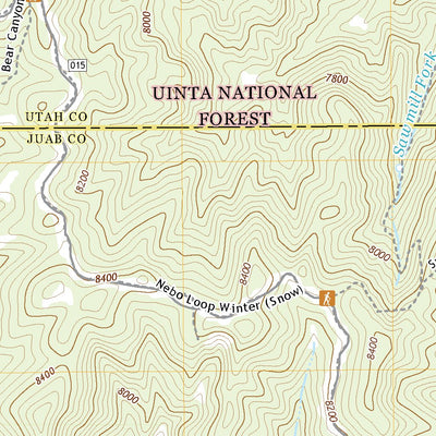 Nebo Basin, UT (2020, 24000-Scale) Preview 2