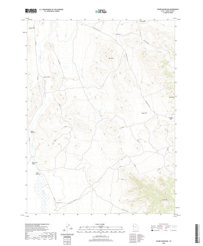 Ochre Mountain, UT (2020, 24000-Scale) Preview 1