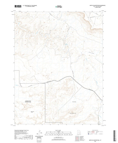 North Six-shooter Peak, UT (2020, 24000-Scale) Preview 1