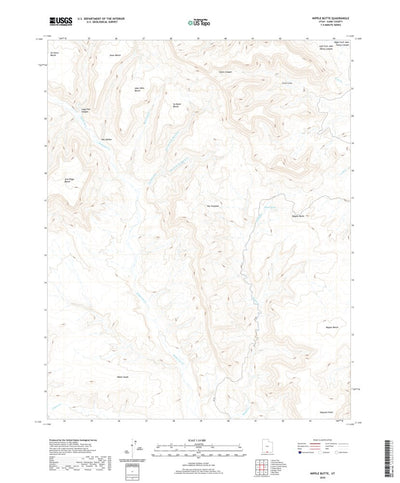 Nipple Butte, UT (2020, 24000-Scale) Preview 1