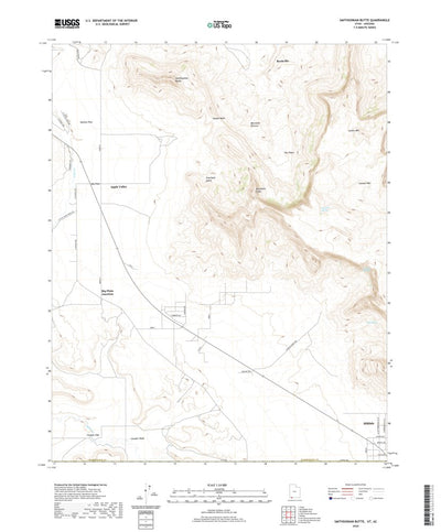 Smithsonian Butte, UT (2020, 24000-Scale) Preview 1