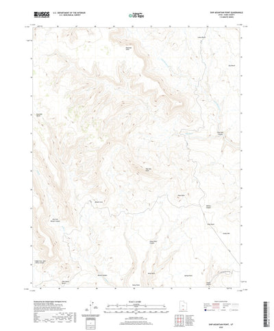 Ship Mountain Point, UT (2020, 24000-Scale) Preview 1