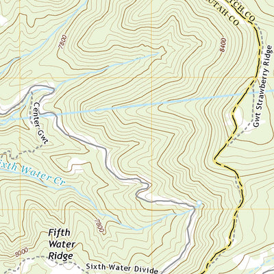 Strawberry Reservoir NW, UT (2020, 24000-Scale) Preview 3