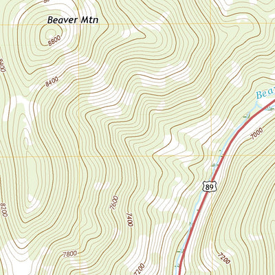 Tony Grove Creek, UT (2020, 24000-Scale) Preview 3