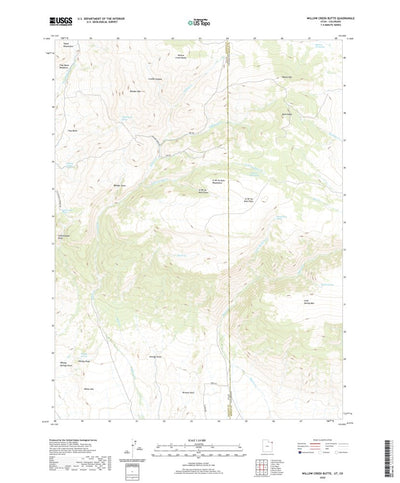 Willow Creek Butte, UT (2020, 24000-Scale) Preview 1